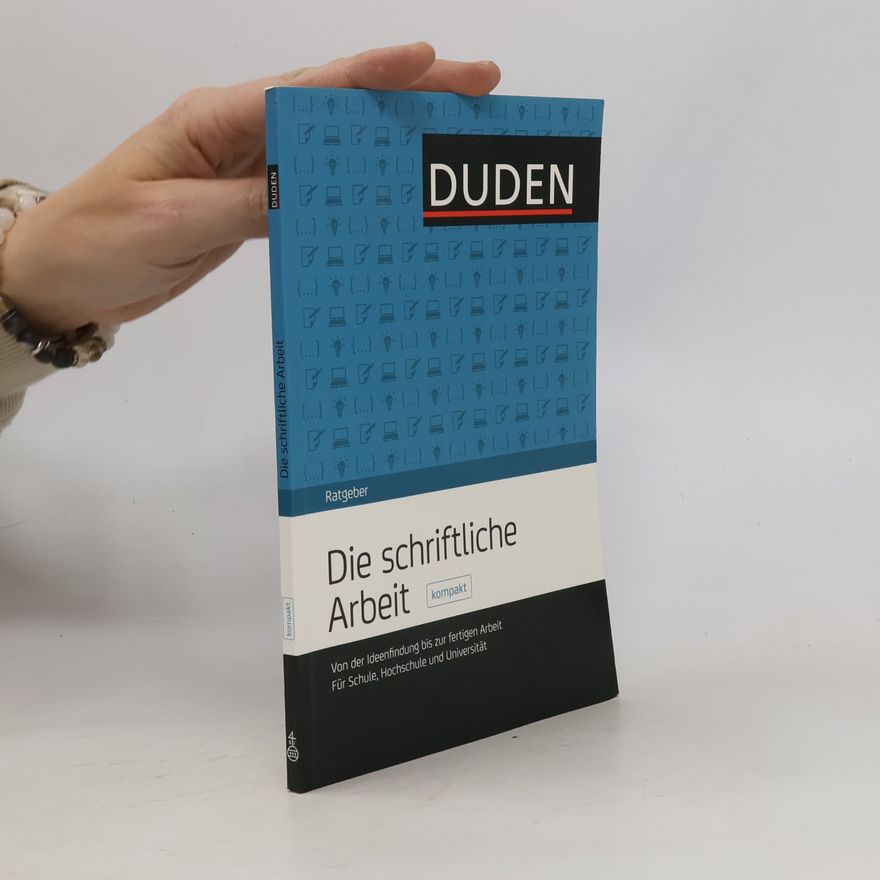 Jürg Niederhauser Die schriftliche Arbeit kompakt