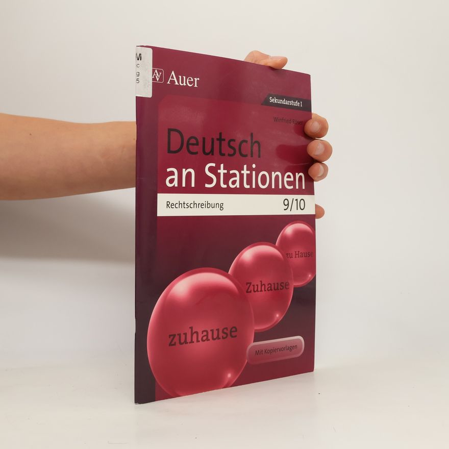 Winfried Röser Deutsch an Stationen, Rechtschreibung 9/10