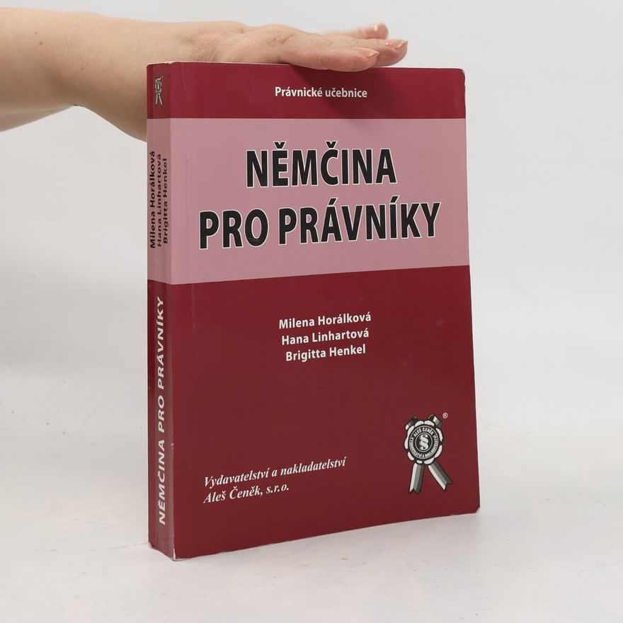 Milena Horálková Němčina pro právníky