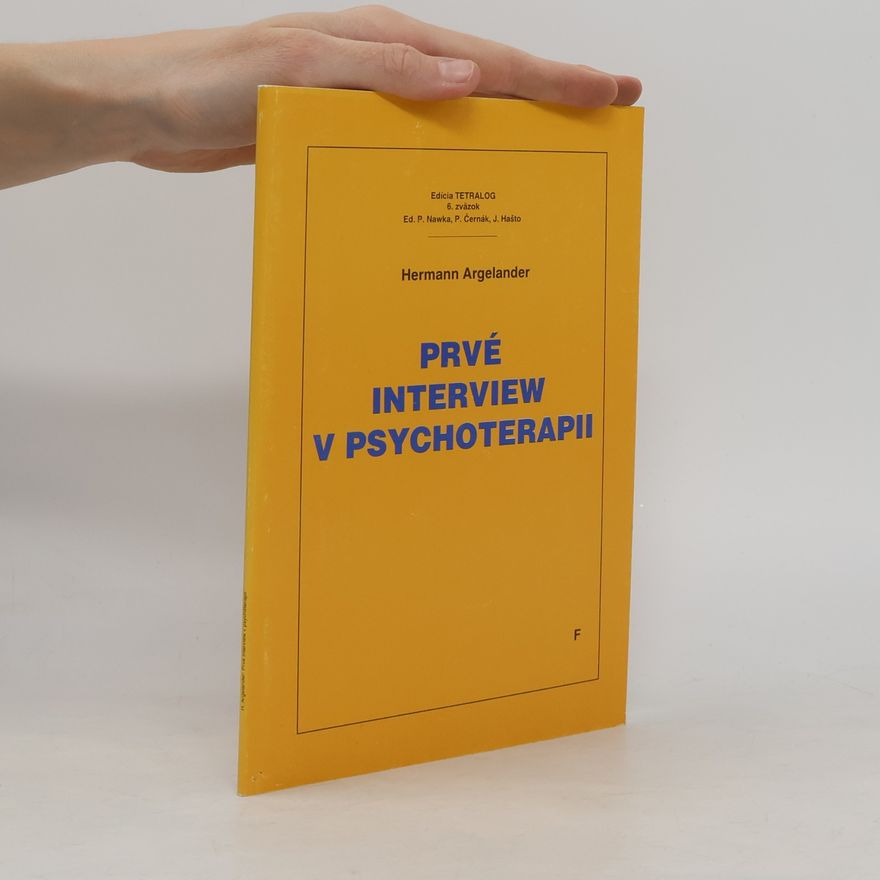 Hermann Argelander Prvé interview v psychoterapii