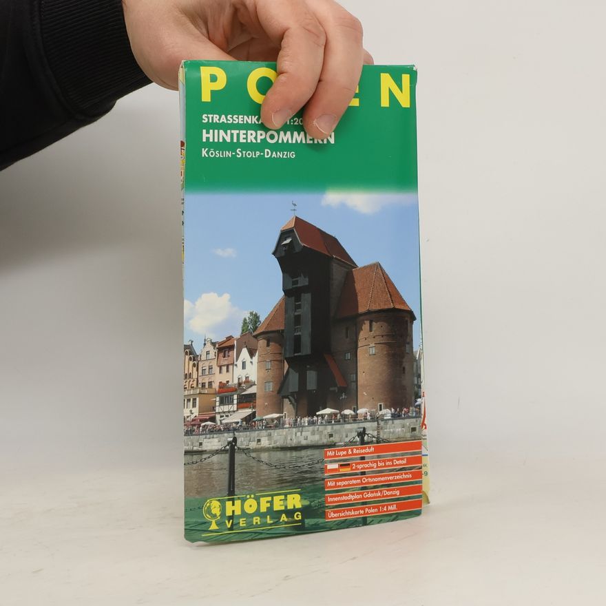 Höfer Verlag Höfer Straßenkarte Polen, Hinterpommern
