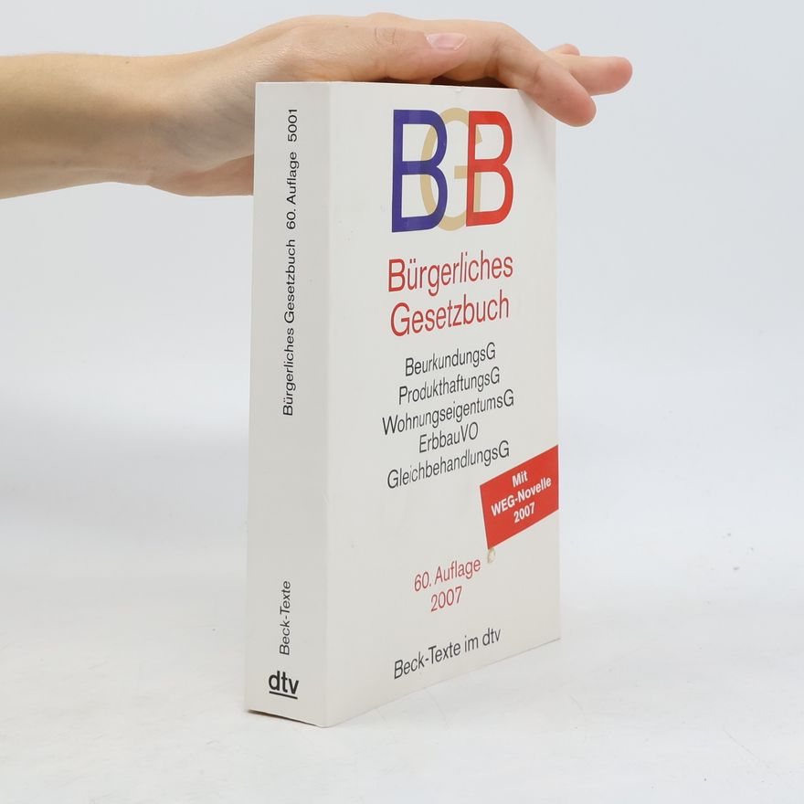 Autores varios Bürgerliches Gesetzbuch