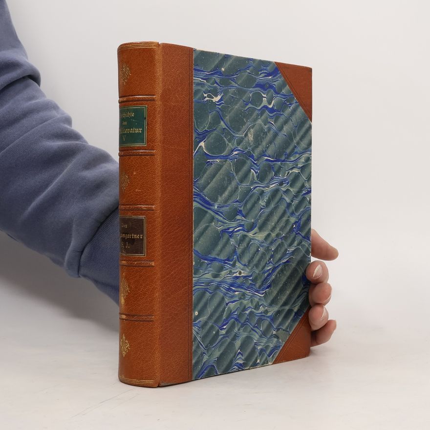 Alexander Baumgartner S. J. Geschichte der Weltliteratur