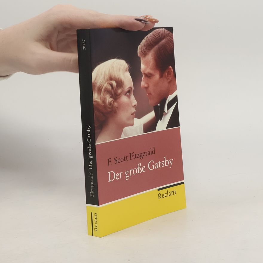 Francis Scott Fitzgerald Der große Gatsby
