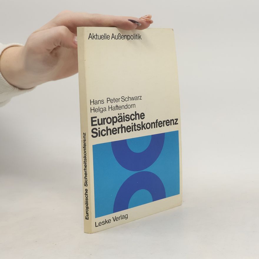 Hans-Peter Schwarz Europäische Sicherheitskonferenz