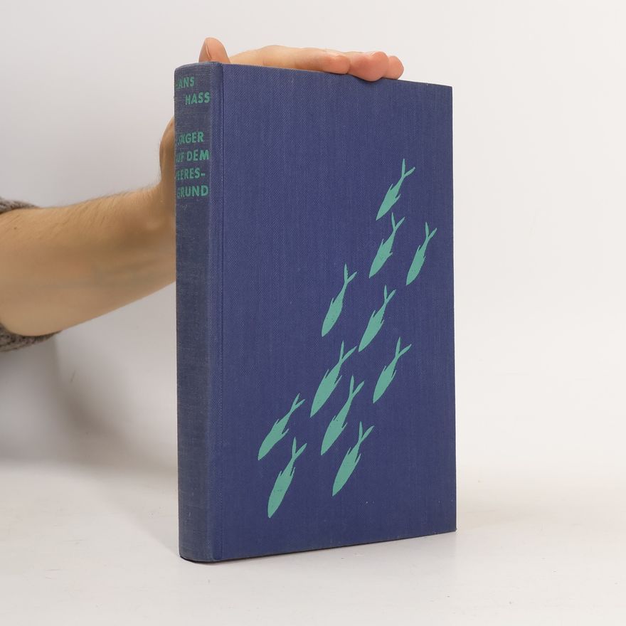 Hans Hass Jäger auf dem meeres-grund