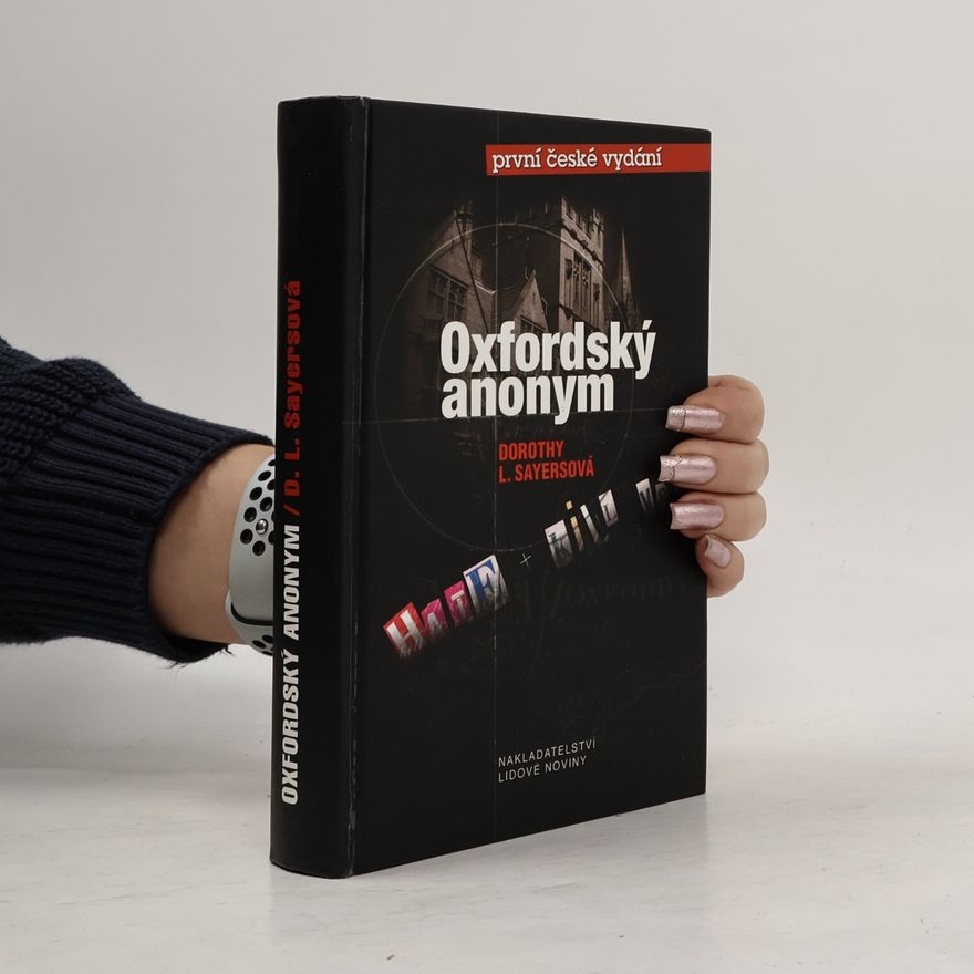 Dorothy Leigh Sayers Oxfordský anonym