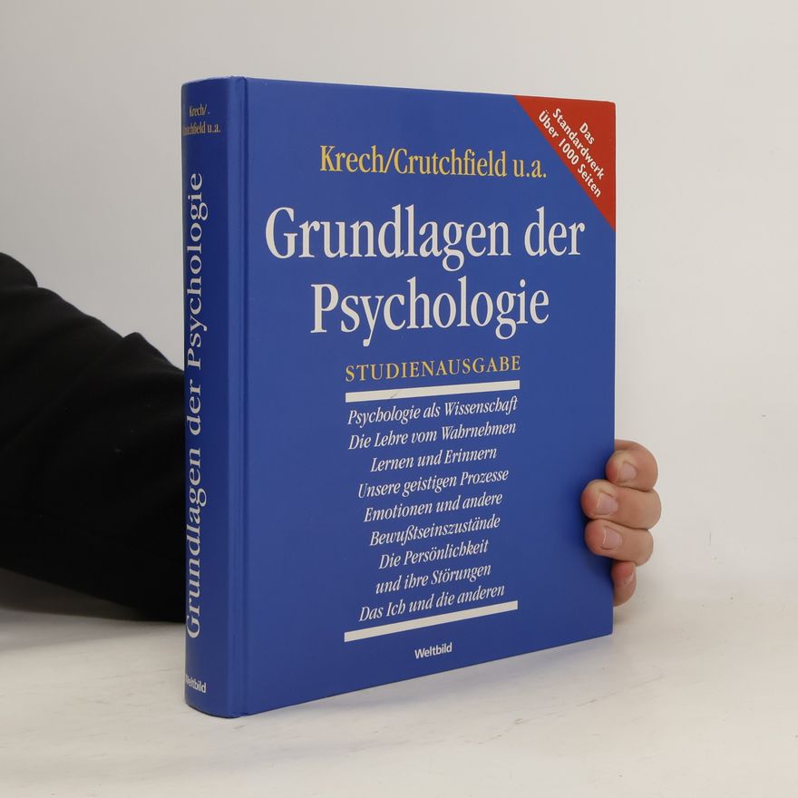 David Krech Grundlagen der Psychologie