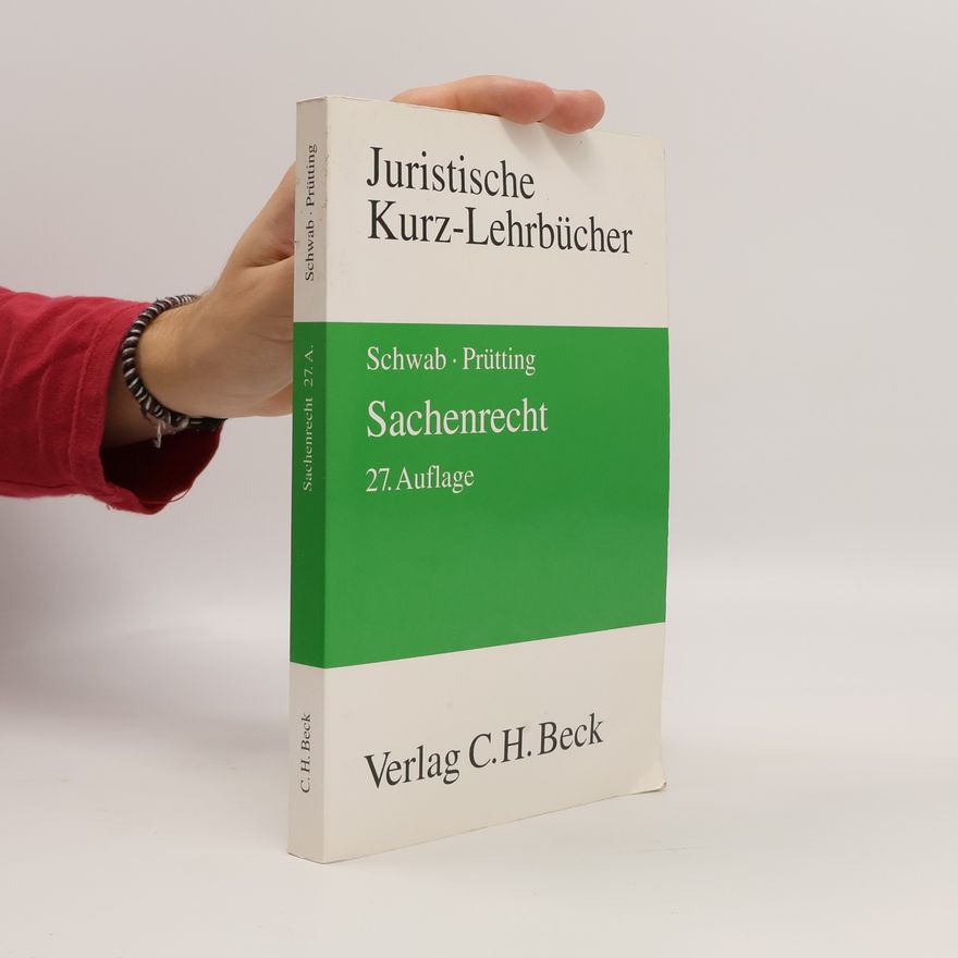 Karl Heinz Schwab Sachenrecht