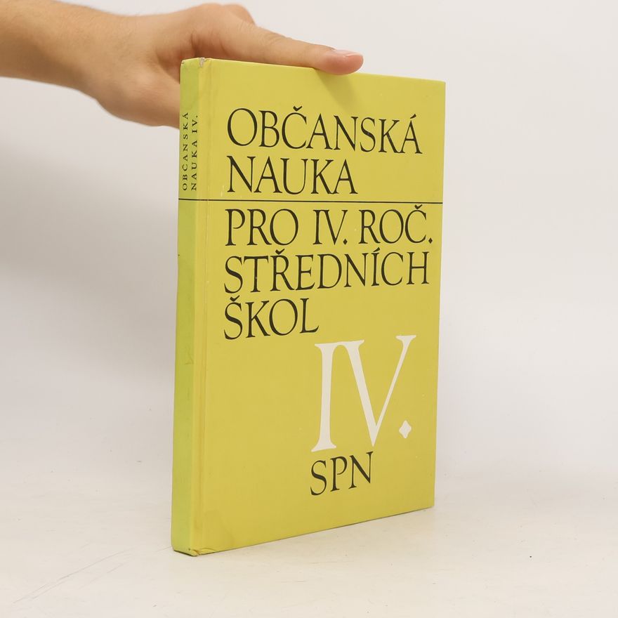leden Jan Beránek Občanská nauka pro IV. roč. středních škol