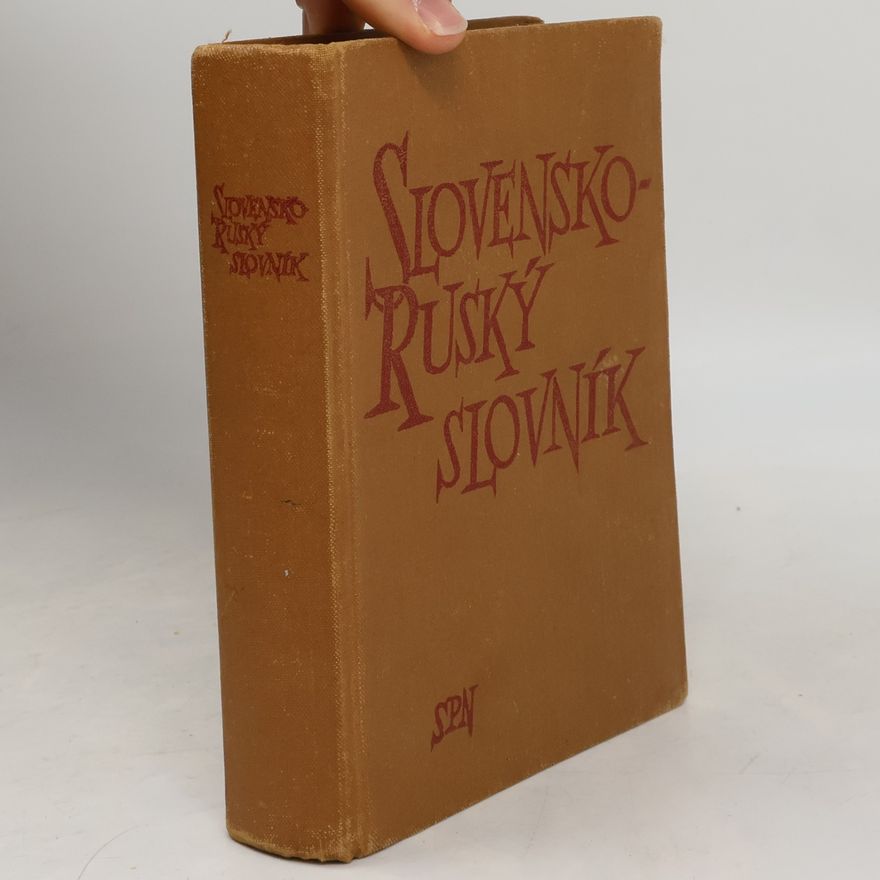 A. V. Isačenko Slovensko-ruský slovník