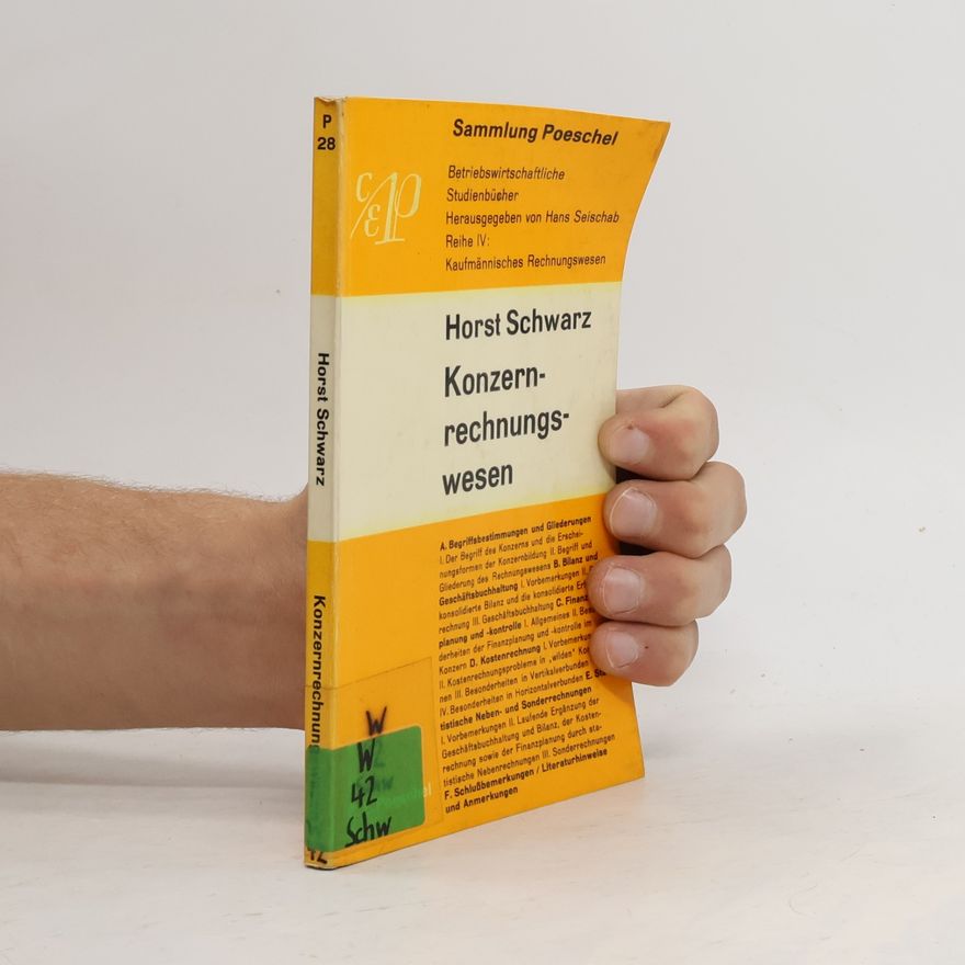 Horst Schwarz Konzernrechnungswesen