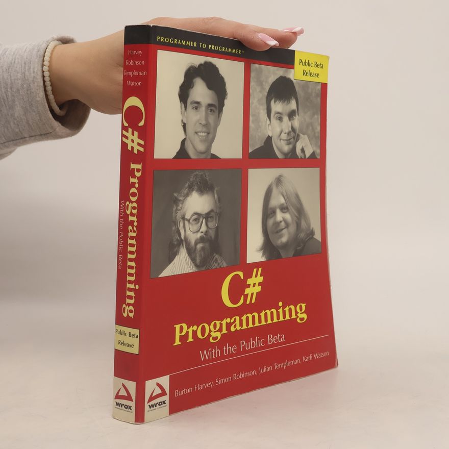 Burton Harvey C# Programming with the Public Beta