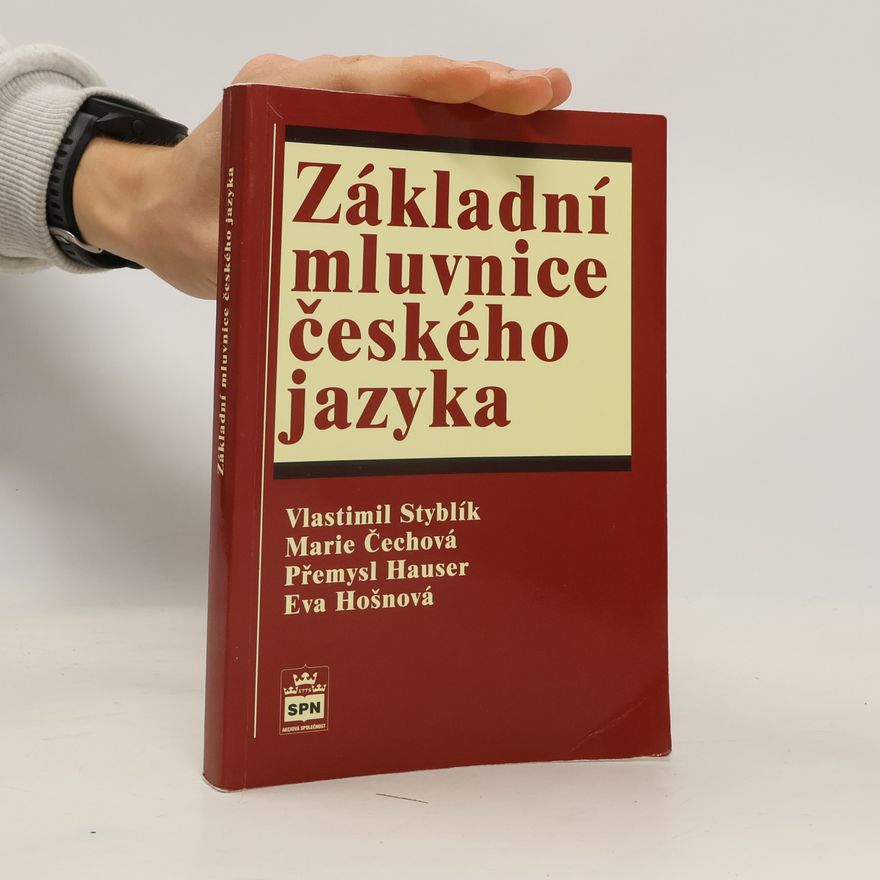 Vlastimil Styblík Základní mluvnice českého jazyka