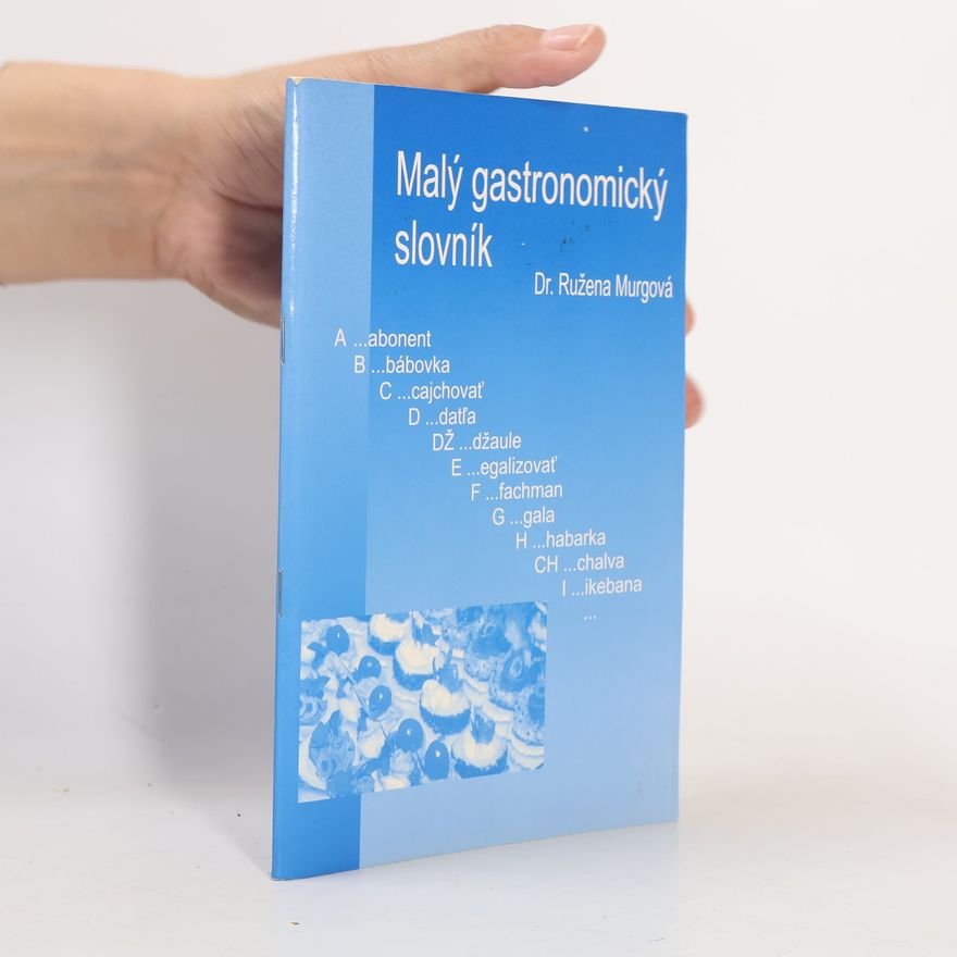 Ružena Murgová Malý gastronomický slovník
