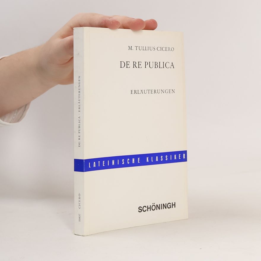 Marcus Tullius Cicero De re publica
