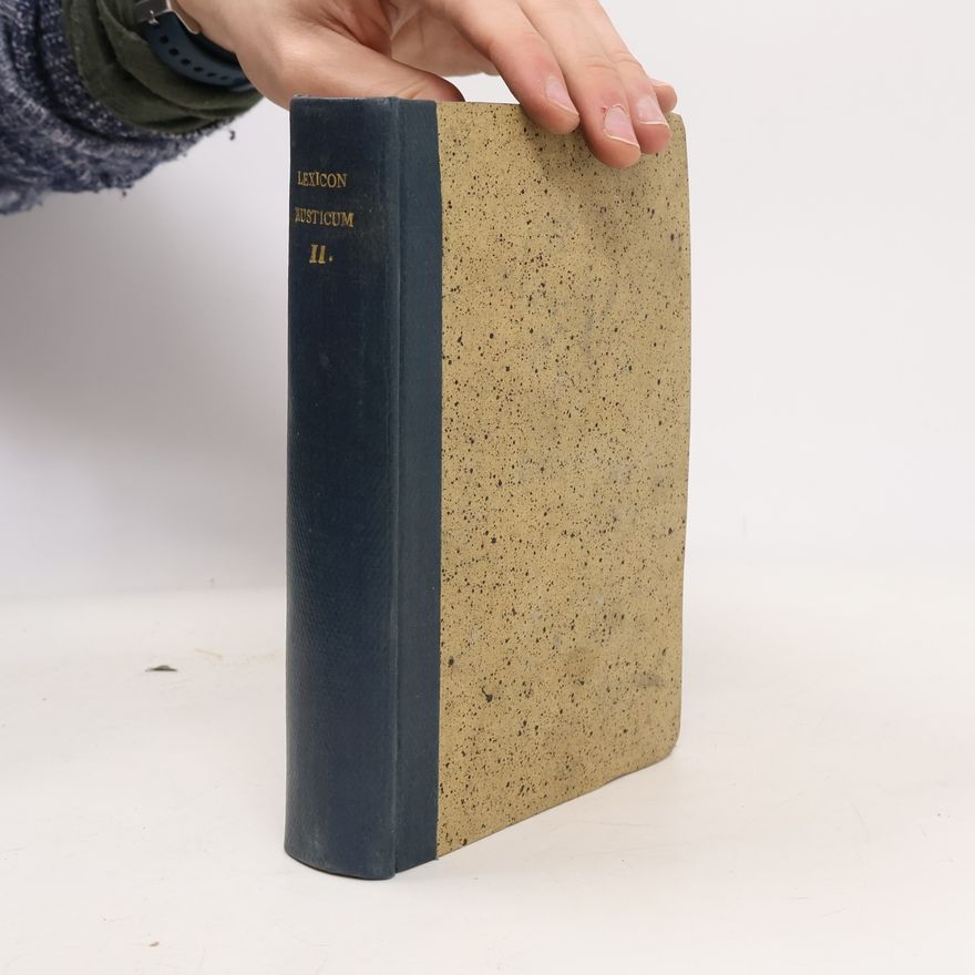 Jo. Matth. Gesner Lexicon Rusticum II.