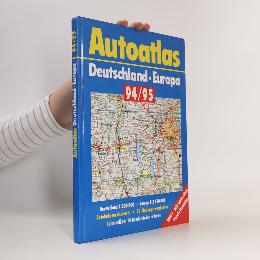 Kolektiv autorů Autoatlas Deutschland. Europa 94/95