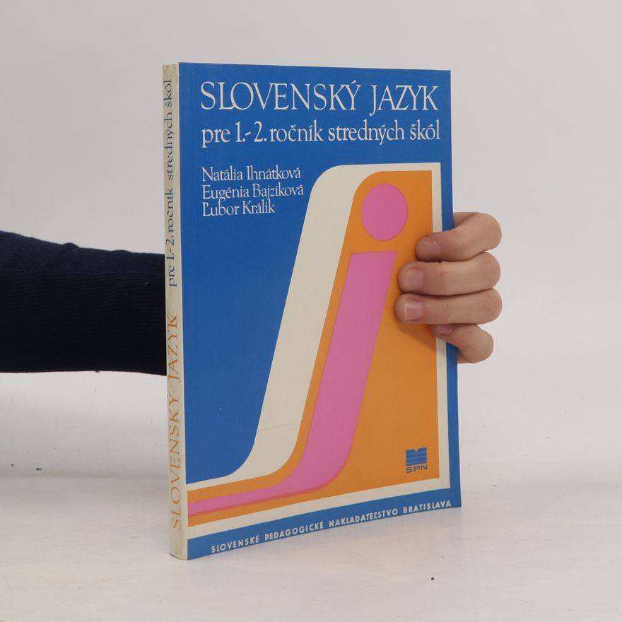 Eugénia Bajzíková Slovenský jazyk pre 1.-2. ročník stredných škôl