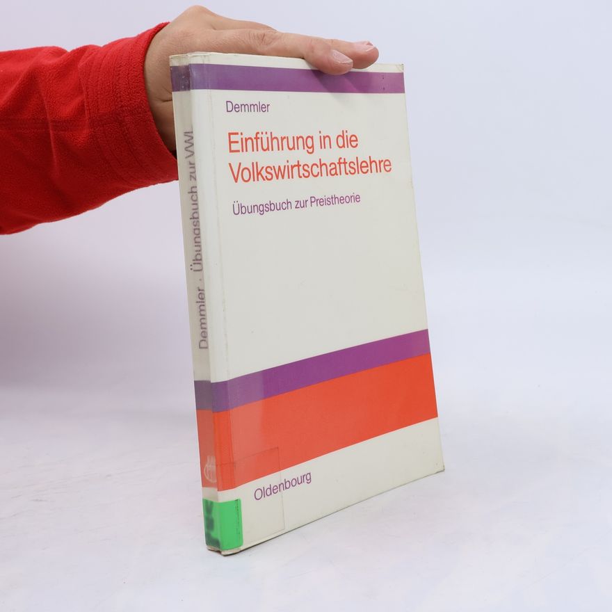 Horst Demmler Einführung in die Volkswirtschaftslehre