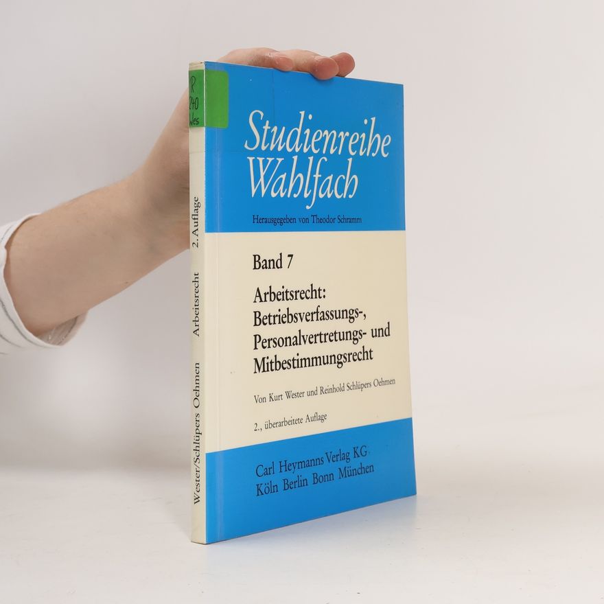 Kurt Wester Arbeitsrecht