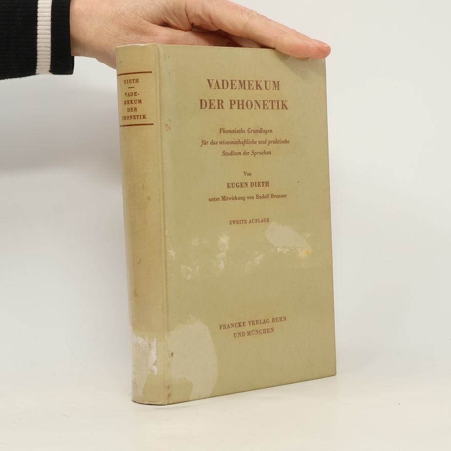 Eugen Dieth Vademekum der Phonetik