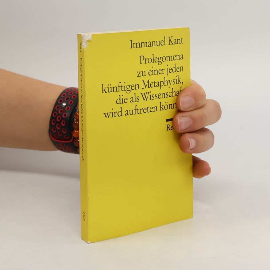 Immanuel Kant Prolegomena