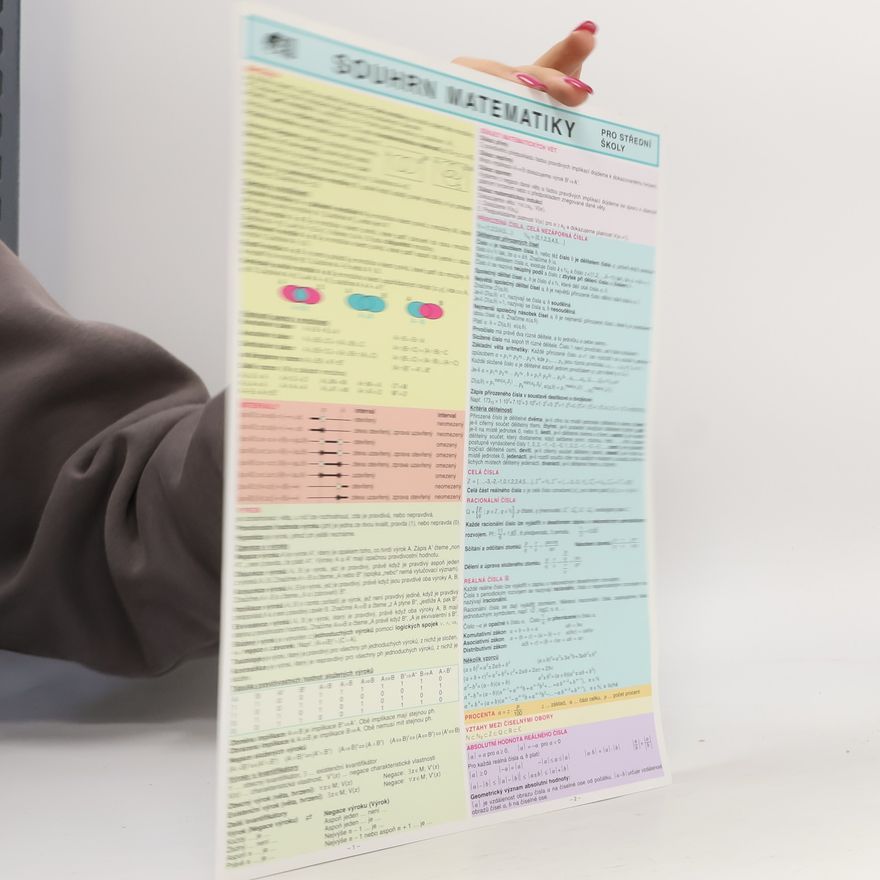 Jaroslav Zhouf Souhrn matematiky pro střední školy