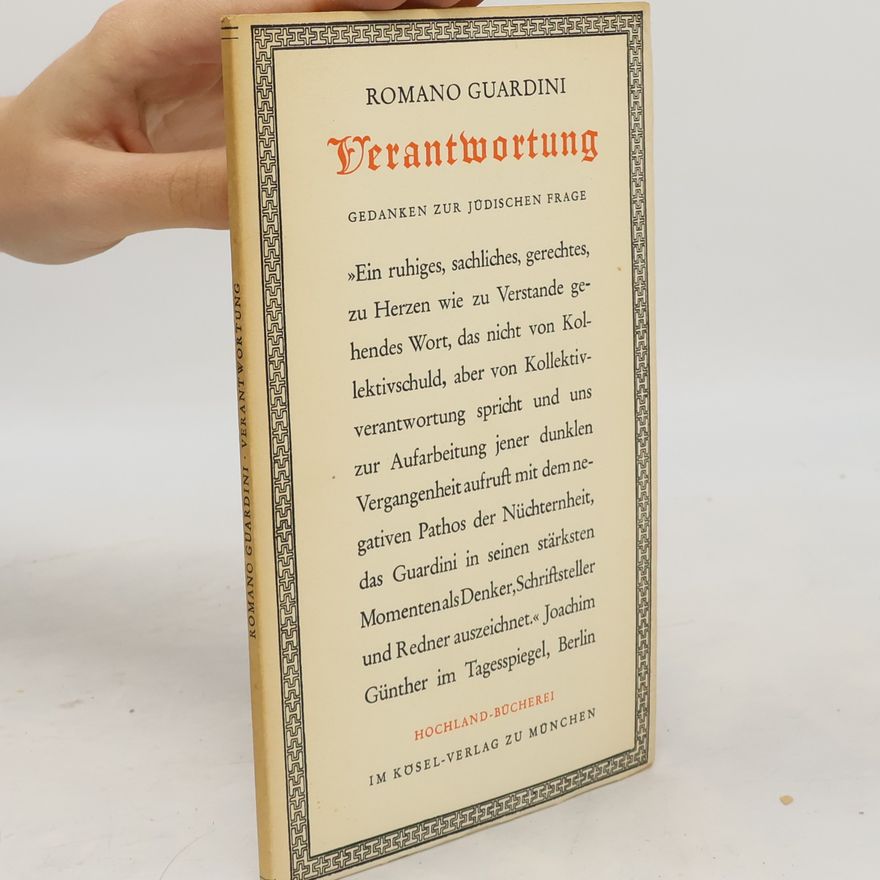 Romano Guardini Verantwortung