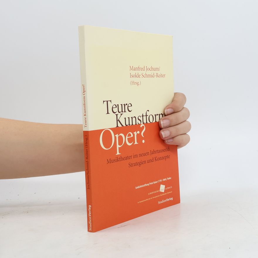 Manfred Jochum Teure Kunstform Oper?