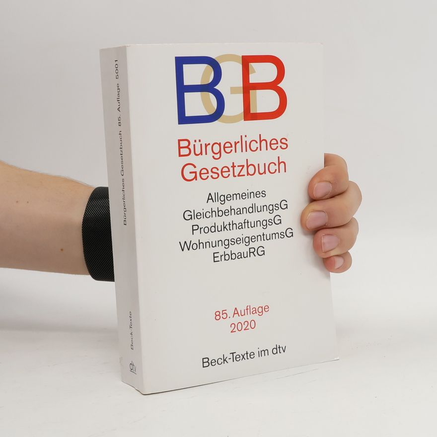 Helmut Köhler Bürgerliches Gesetzbuch
