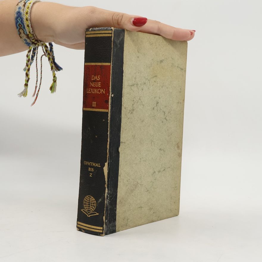 Autores varios Das neue Lexikon III. Ophthal bis Z