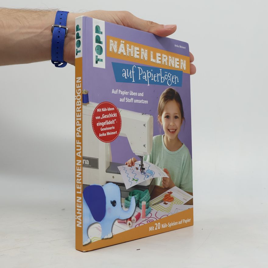 Anika Weimert Nähen lernen auf Papierbögen