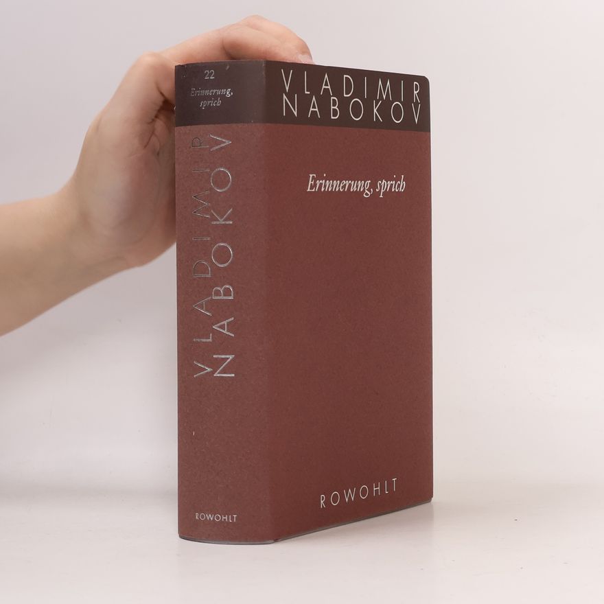 Vladimir Vladimirovič Nabokov Erinnerung, sprich