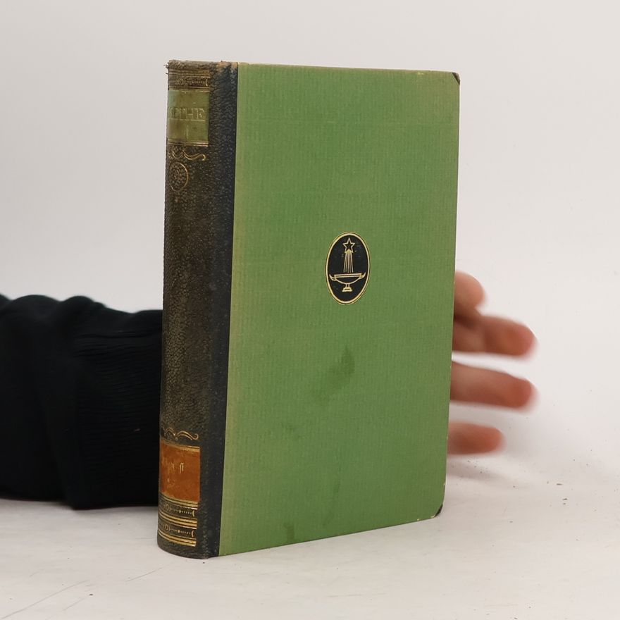 Goethe Goethes sämtliche Werke. Band 9
