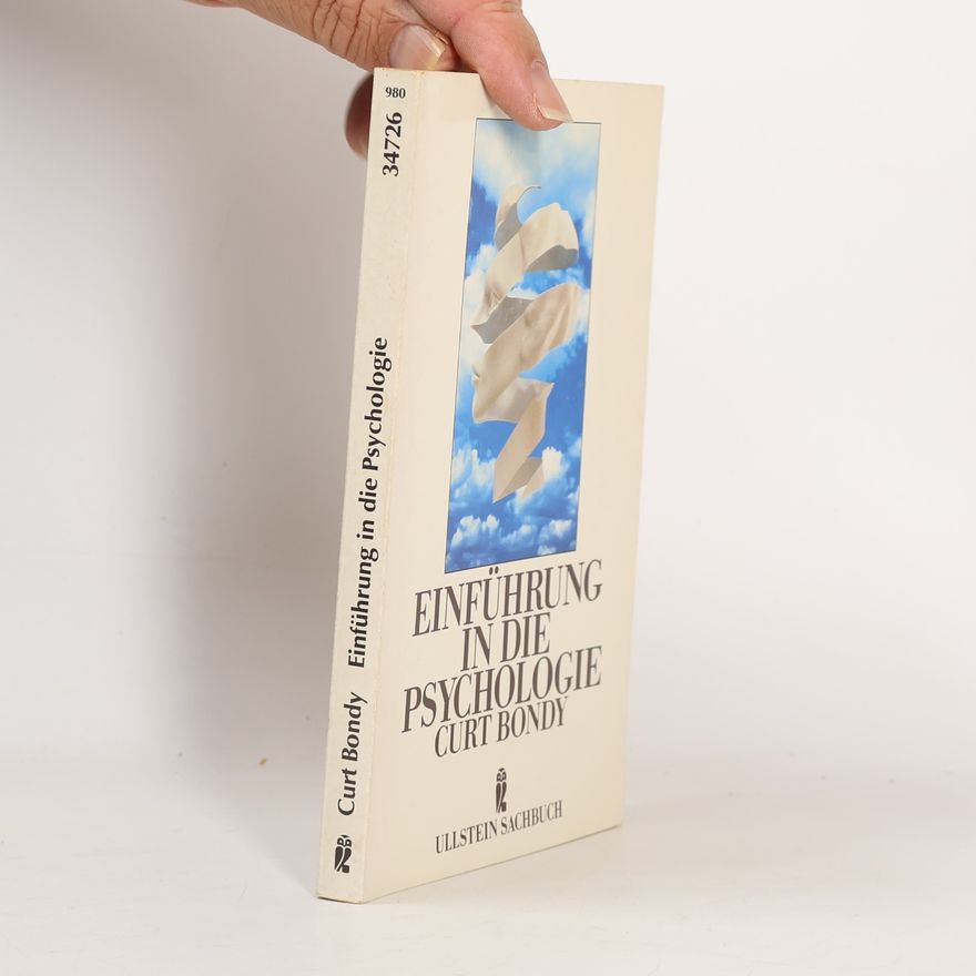 Curt Bondy Einführung in die Psychologie