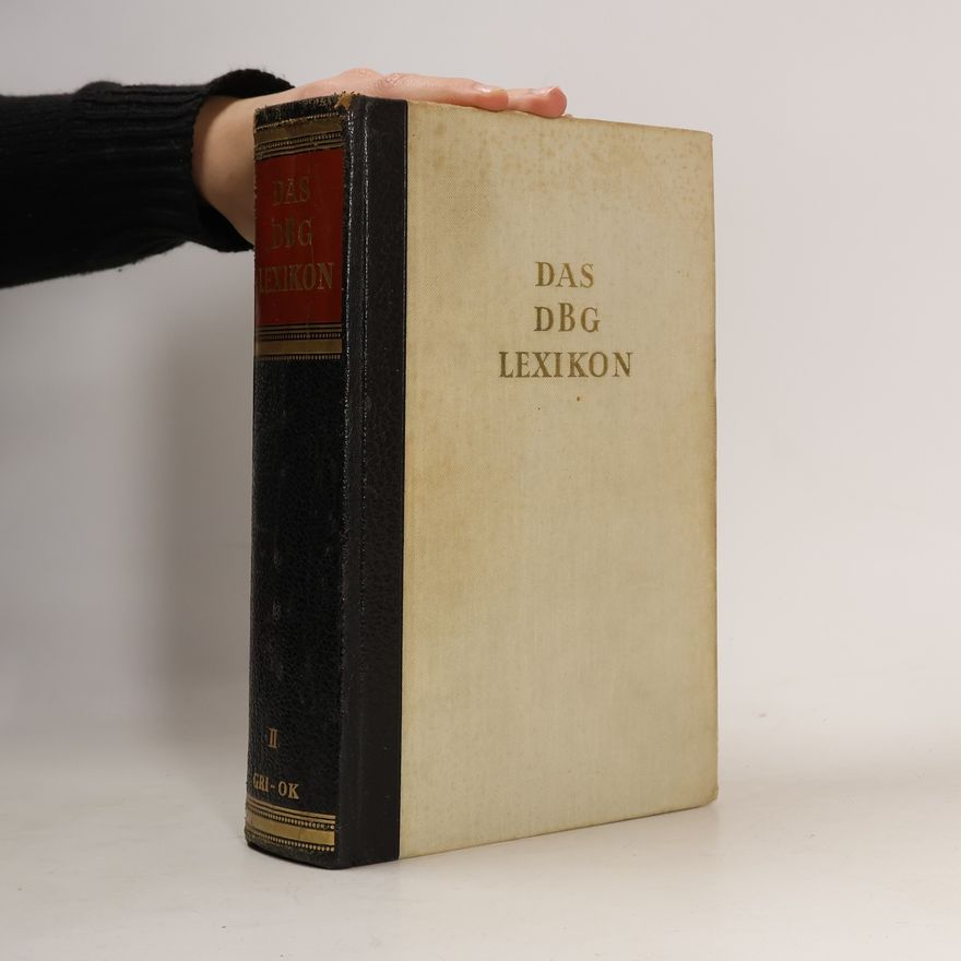 Autores varios Das DBG Lexikon II. GRI-OK
