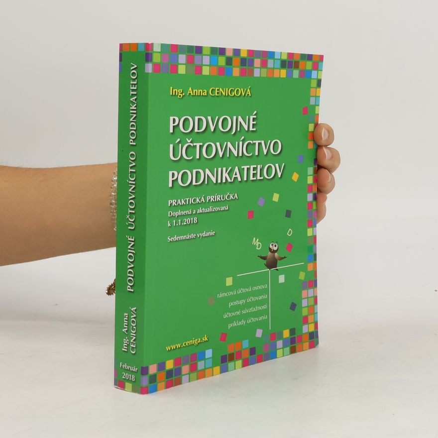Anna Ing. Cenigová Podvojné účtovníctvo podnikateľov