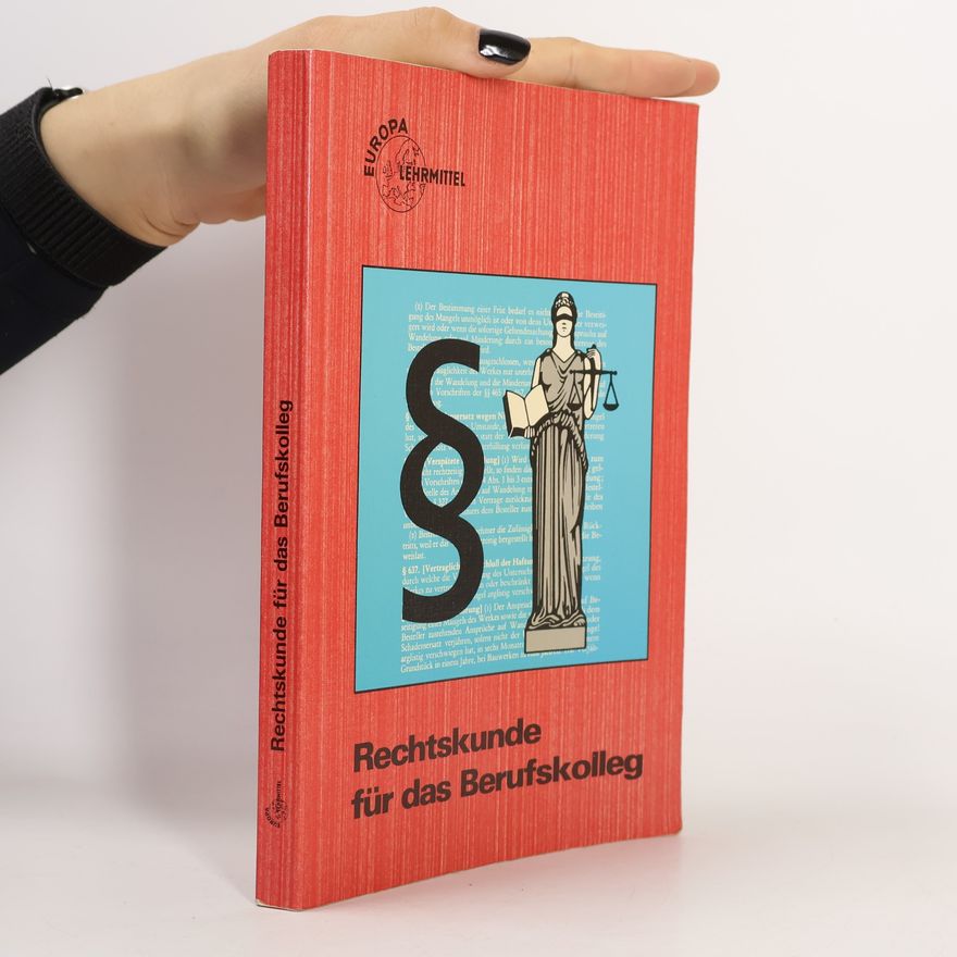 Bernhard Droll Rechtskunde für das Berufskolleg