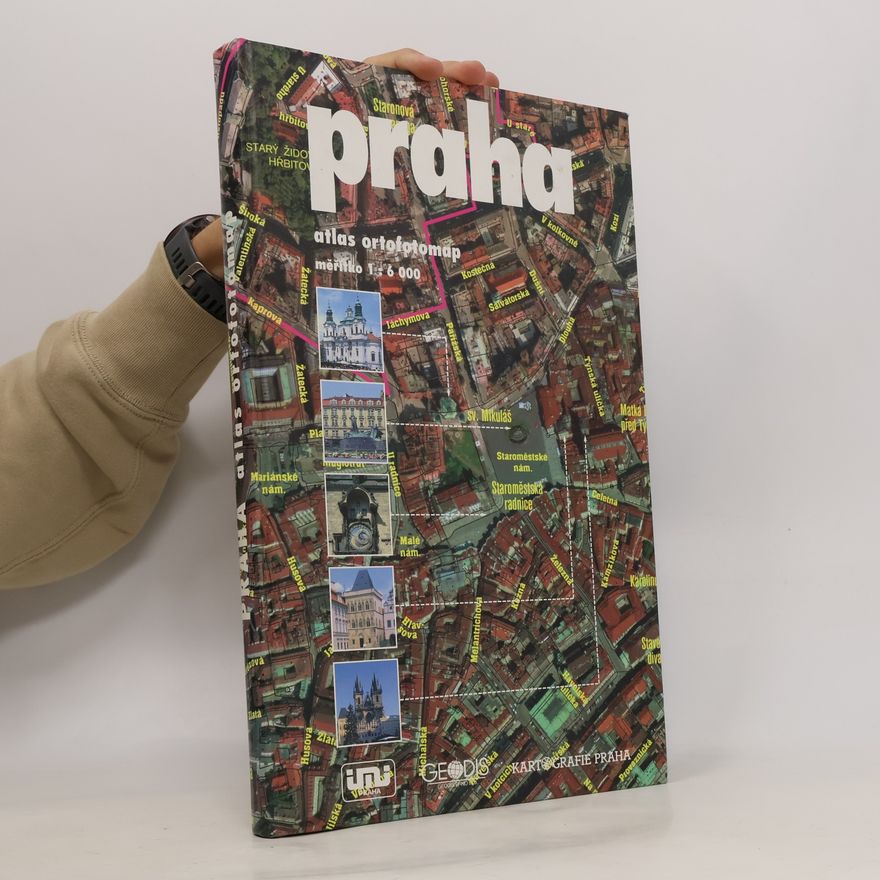Jiří Čálek Praha. Atlas ortofotomap měřítko 1:6 000