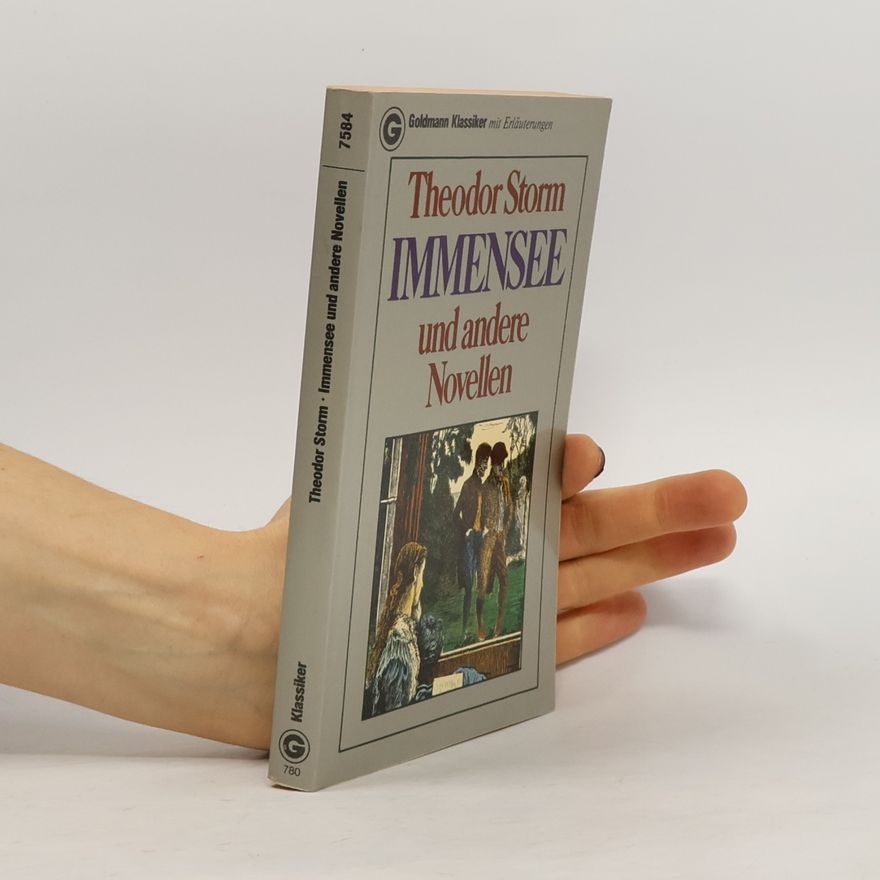 Theodor Storm Immensee und andere Novellen
