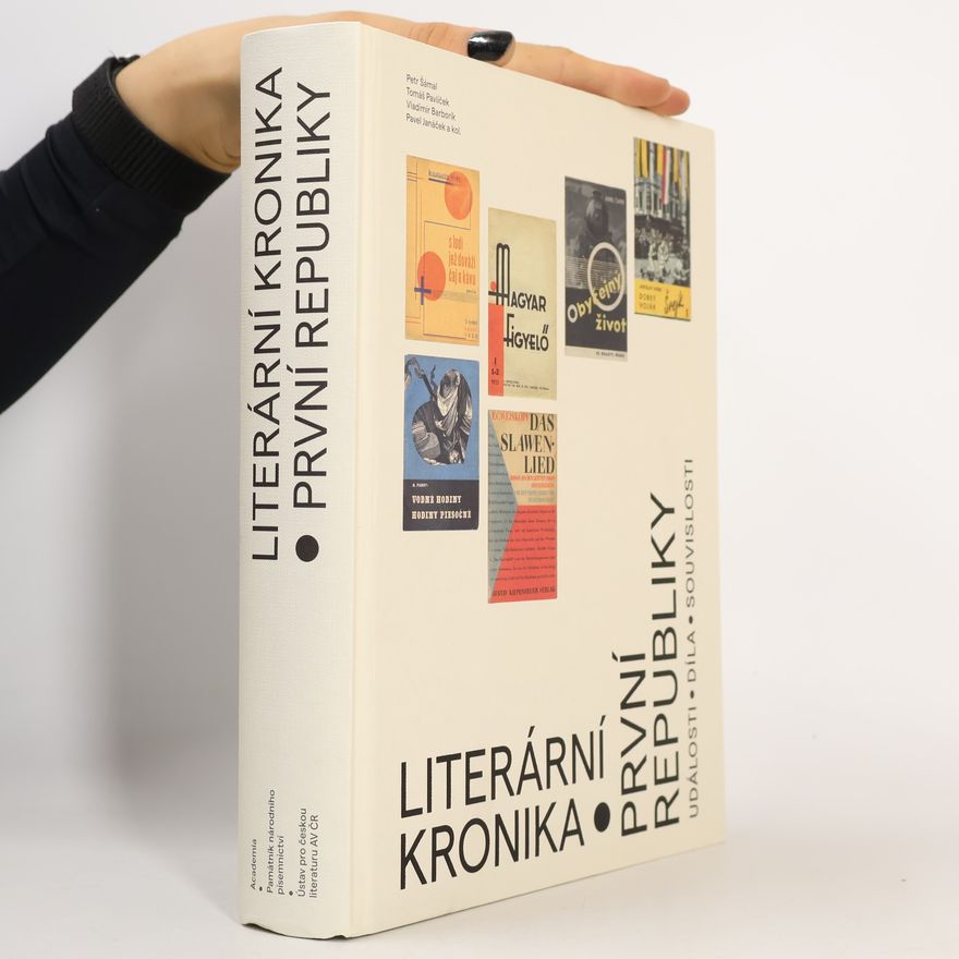 Vladimír Barborík Literární kronika první republiky. Události, díla, souvislosti