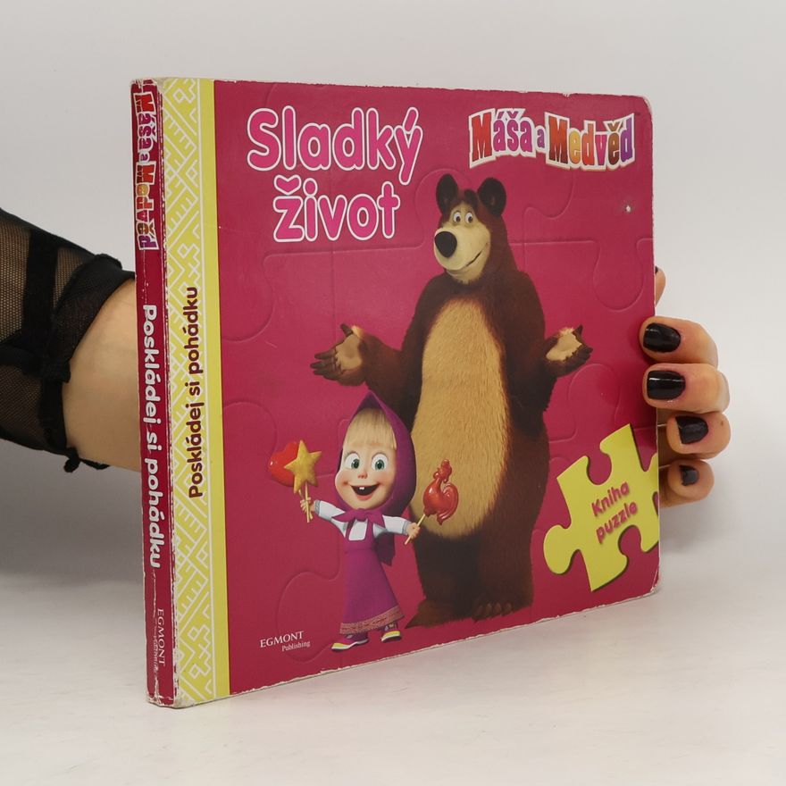 Il‘ja Trusov Máša a medvěd. Sladký život. Kniha puzzle