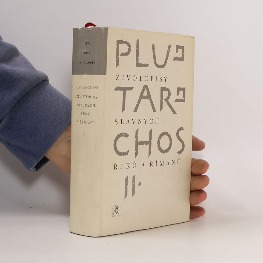 Plutarch Životopisy slavných Řeků a Římanů