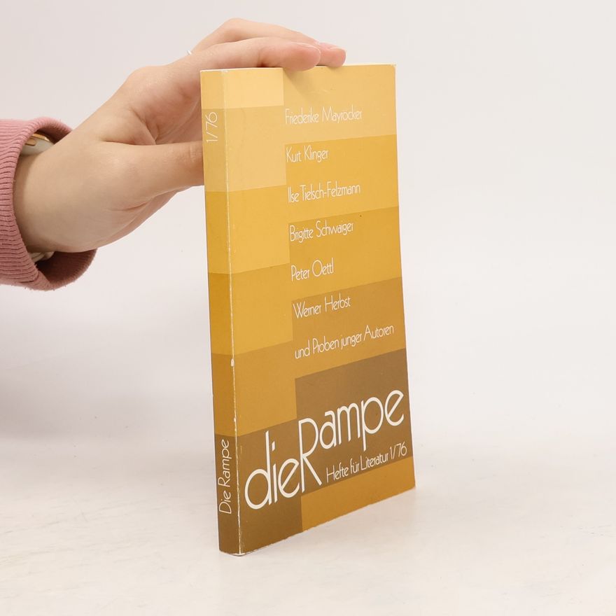 Autorenkollektiv Die Rampe. Hefte für Literatur 1/76