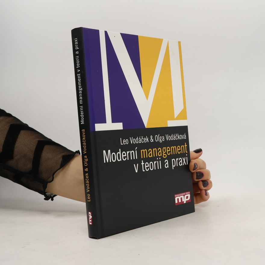 Leo Vodáček Moderní management v teorii a praxi