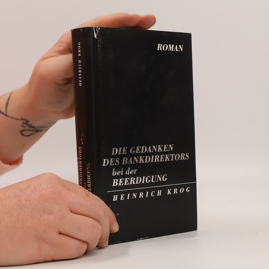 Heinrich Krog Die Gedanken des Bandirektors bei der Beerdigung