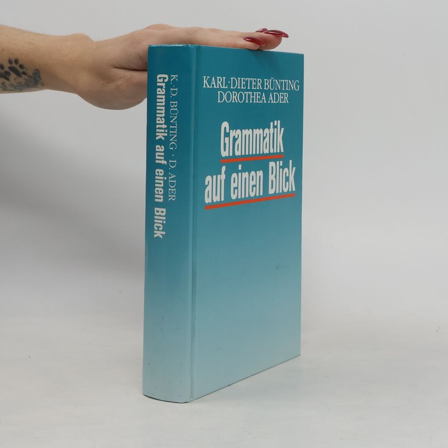 Karl-Dieter Bünting Grammatik auf einen Blick