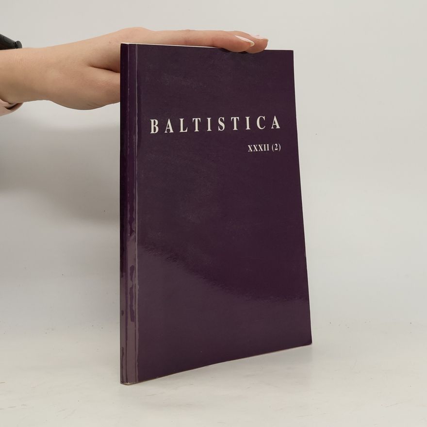 Kolektiv autorů Baltistica XXXIII 2