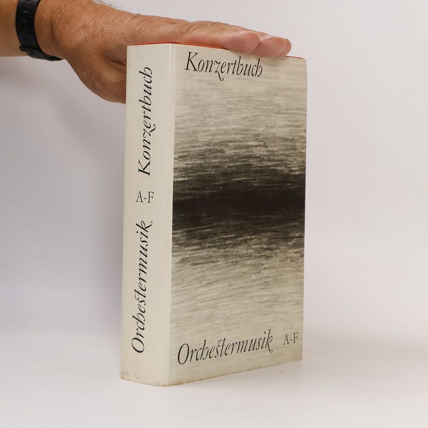Hansjürgen Schaefer Konzertbuch Orchestermusik A-F